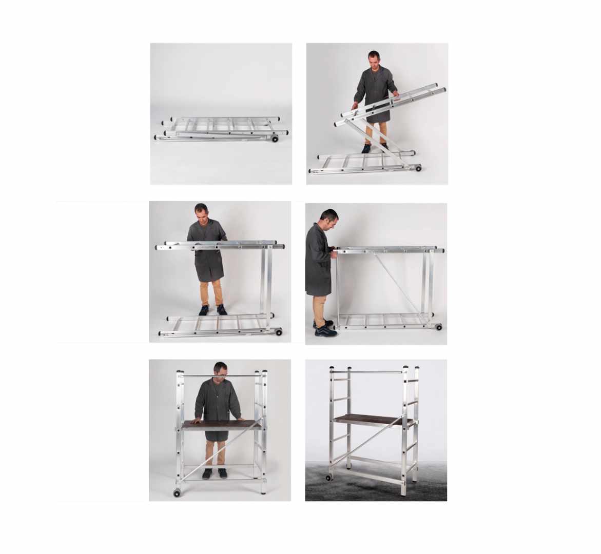 Andamio Aluminio Classik Altura trabajo 3 metros