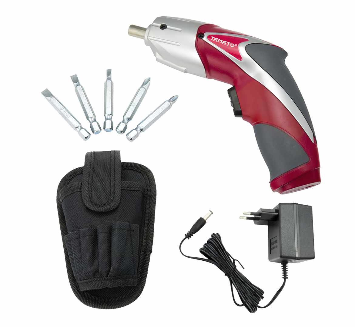 Atornillador Yamato Batería Litio 3,6 V. Con Funda 5 Piezas