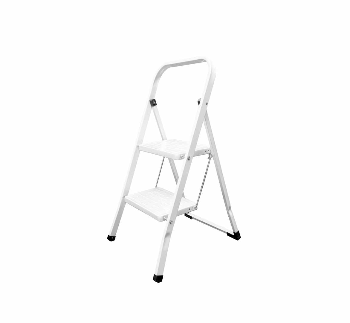 Escalerilla Acero 2 Peldaños Uso Doméstico