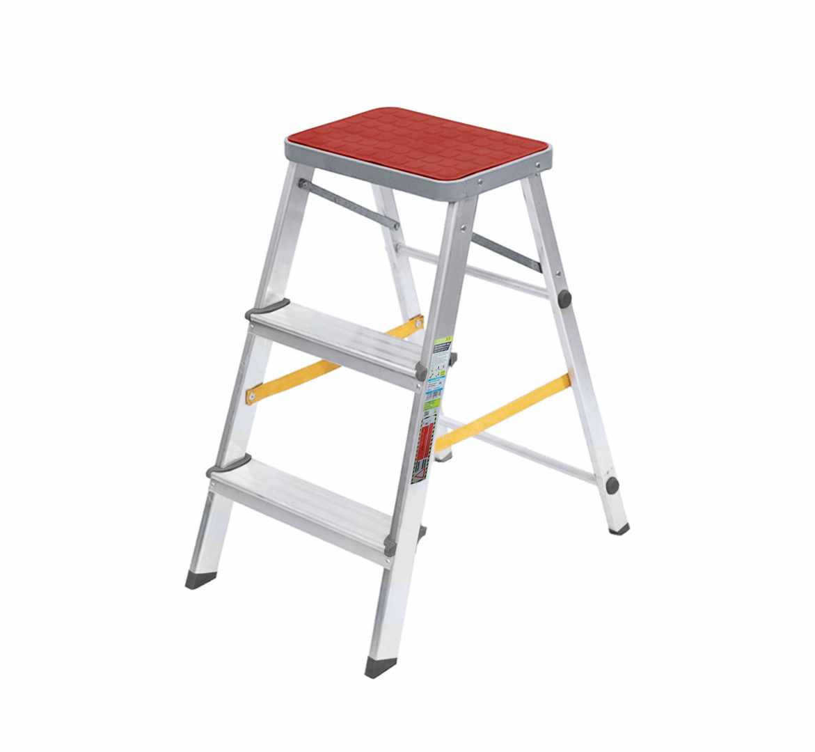 Escalerilla Aluminio Oryx 3 Peldaños Uso Doméstico