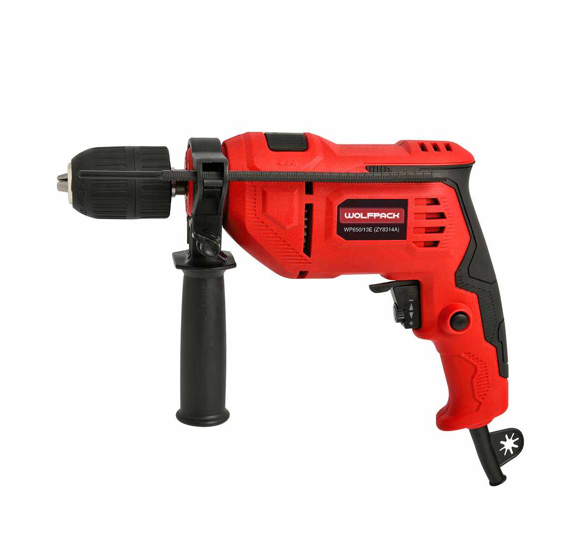 Taladro Percutor Wolfpack 500 W. Con Portabrocas de 13 mm.
